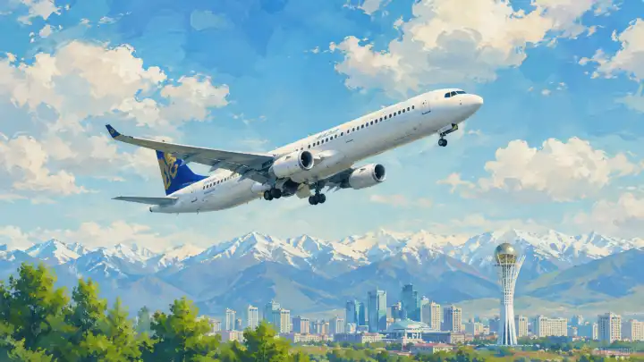 Air Astana потеряла $21,2 млн за полугодие в Казахстане