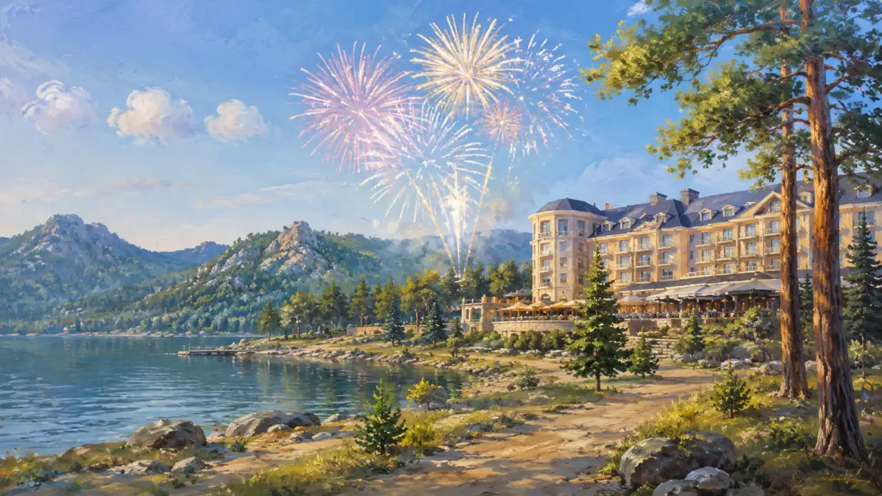 В Акмолинской области RIXOS наказали за фейерверк у Бурабая