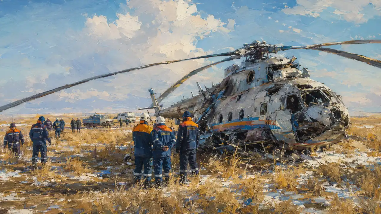 МЧС Казахстана требует 8 млрд тенге за Ми-8, разбившийся в ЗКО